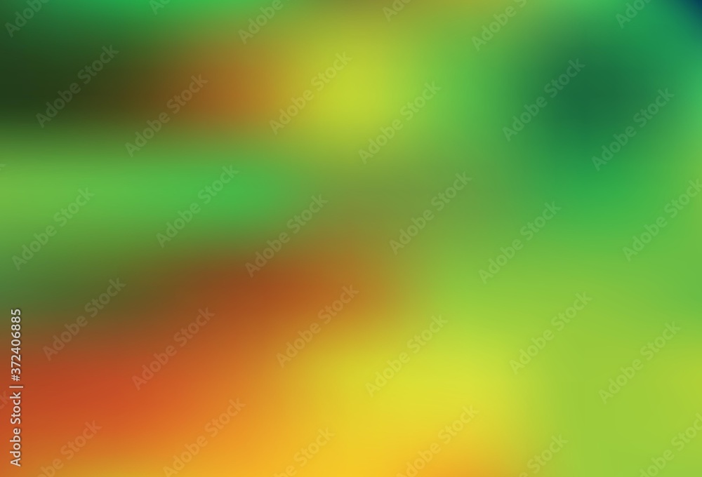 Light Green, Yellow vector colorful abstract texture.
