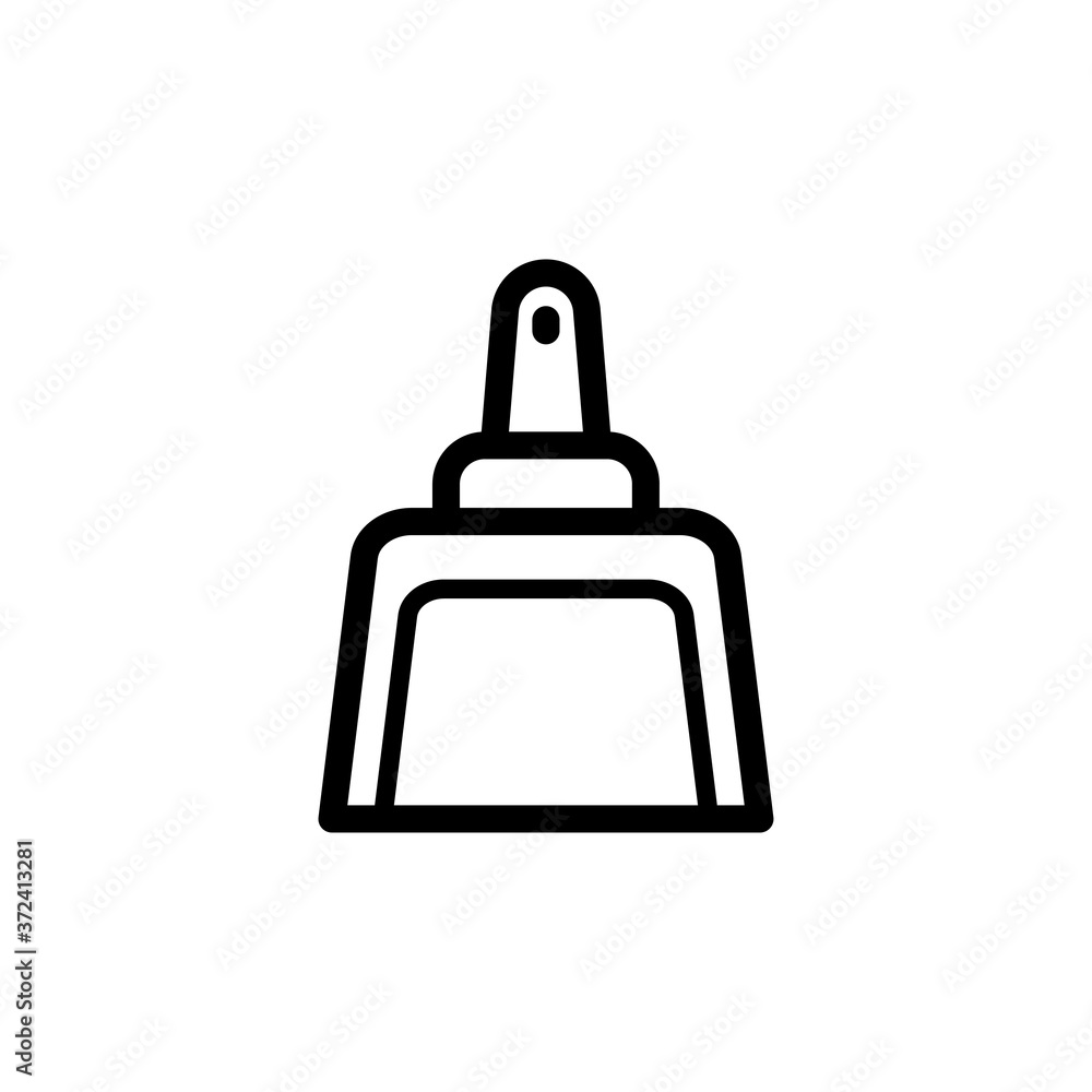 dustpan icon vector symbol template dustpan icon vector symbol template