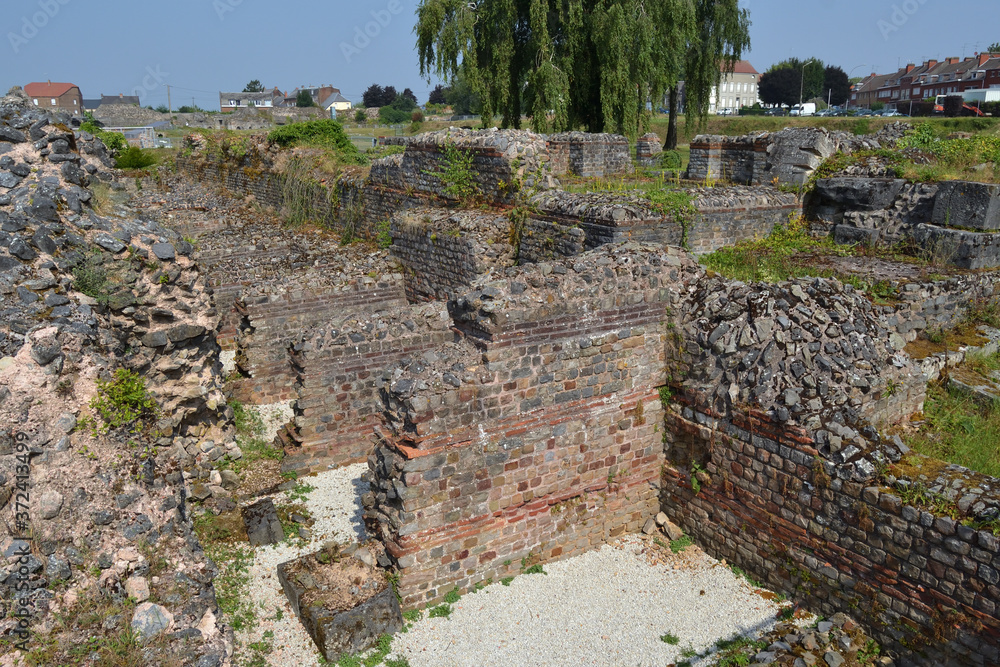 Ruines de Bavay, nord