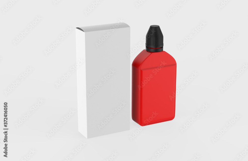 Editable dropper bottle and cap. Contains accurate mesh to wrap your design with envelope distortion. 3d illustration Editable dropper bottle and cap. Contains accurate mesh to wrap your design with envelope distortion. 3d illustration