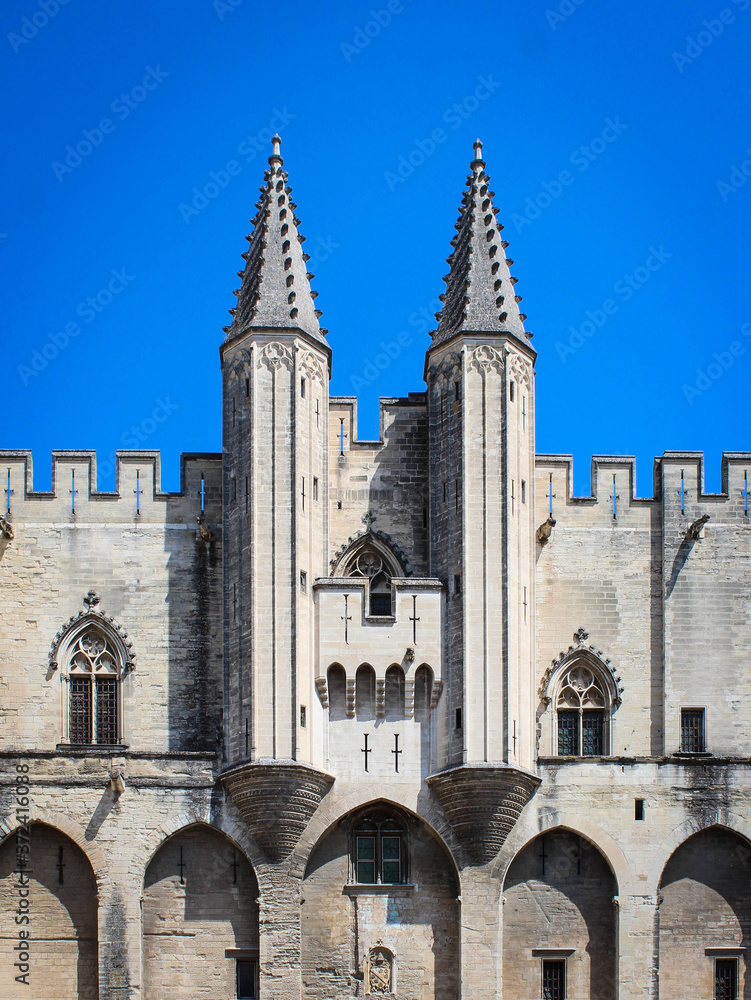 Palais des papes d'Avignon, France