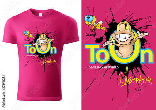 Pink Child T-shirt Design w...