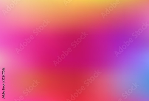 Light Pink, Red vector blurred shine abstract background.