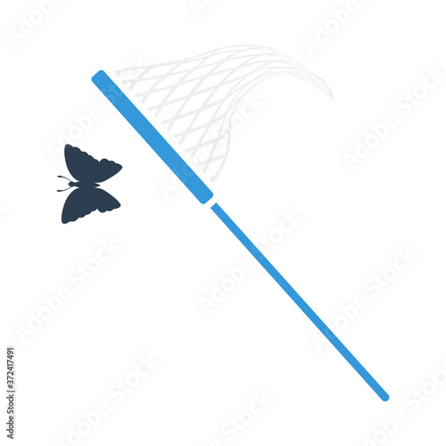 Icon Of Butterfly Net