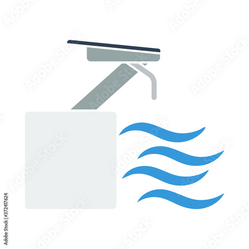 Diving Stand Icon