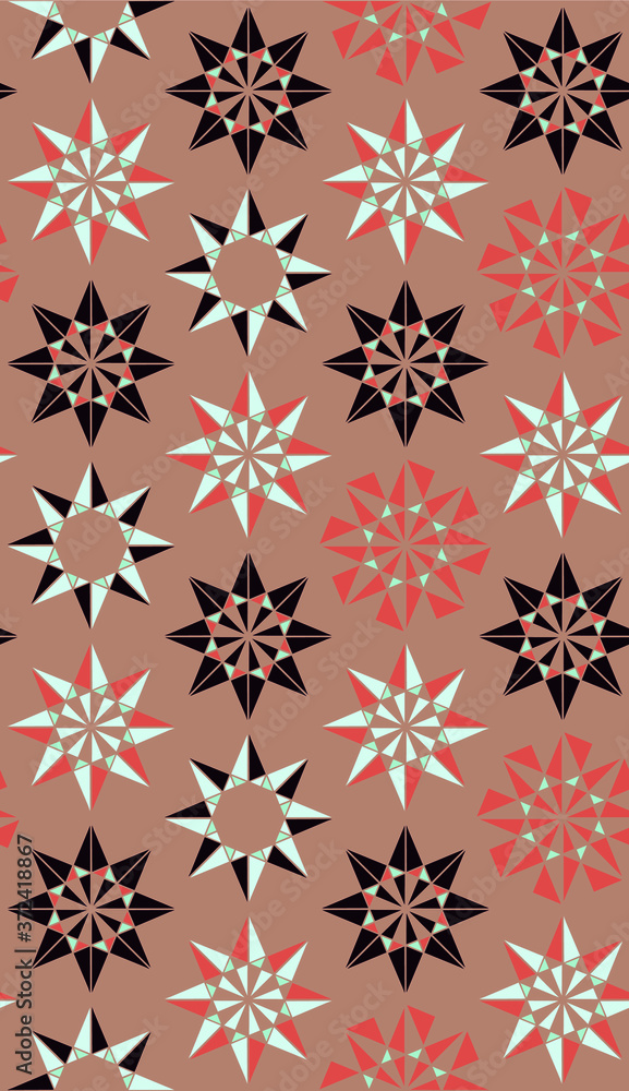 Bright colors of seamless pattern. Bright colors of seamless pattern.
