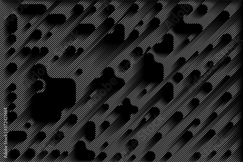 Seamless abstract pattern shapes. Vector Illustration.