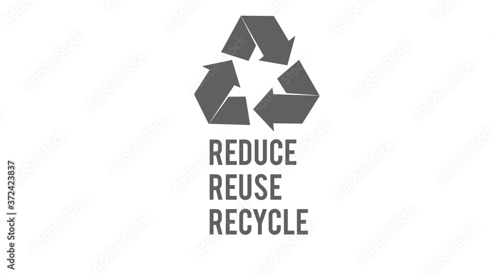 ECO FRIENDLY. Ecology concept with Recycle symbol ECO FRIENDLY. Ecology concept with Recycle symbol