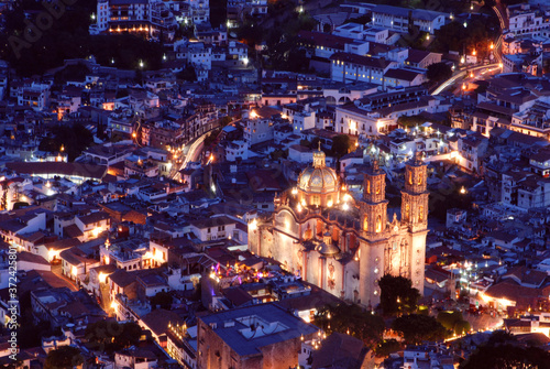 Taxco iglesia santa Prisca