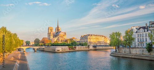 The beautiful Notre Dame de Paris