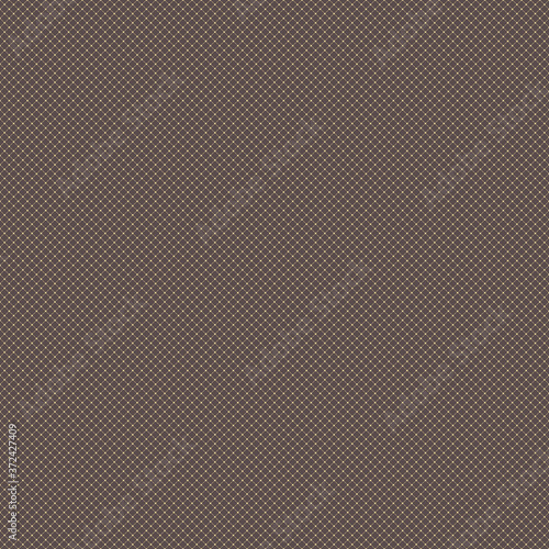 Geometric vector grid. Seamless brown and golden abstract pattern. Modern background