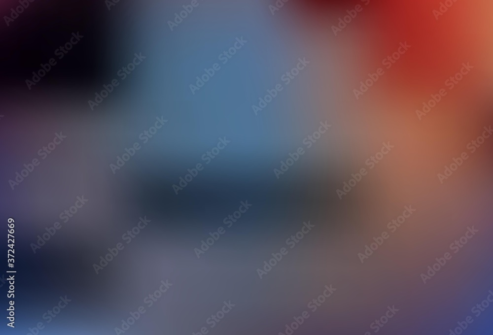 Light Blue, Red vector blurred template. Light Blue, Red vector blurred template.