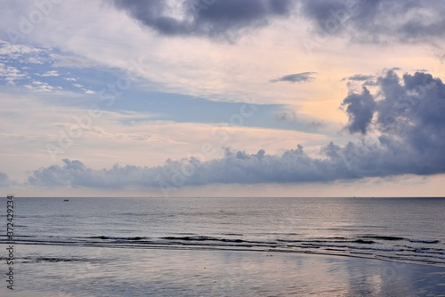 The seaside scenery and humanities of the island are in Taiwan.