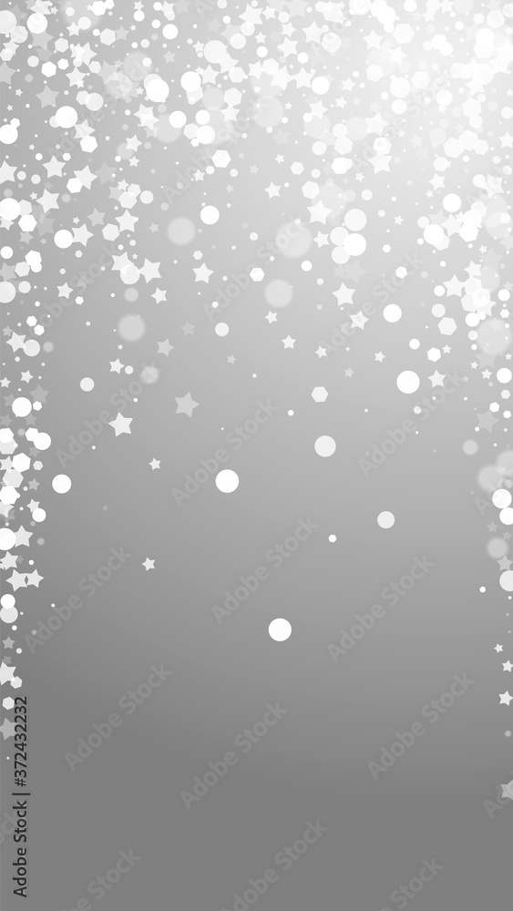 Obraz premium Magic stars sparse Christmas background. Subtle fl