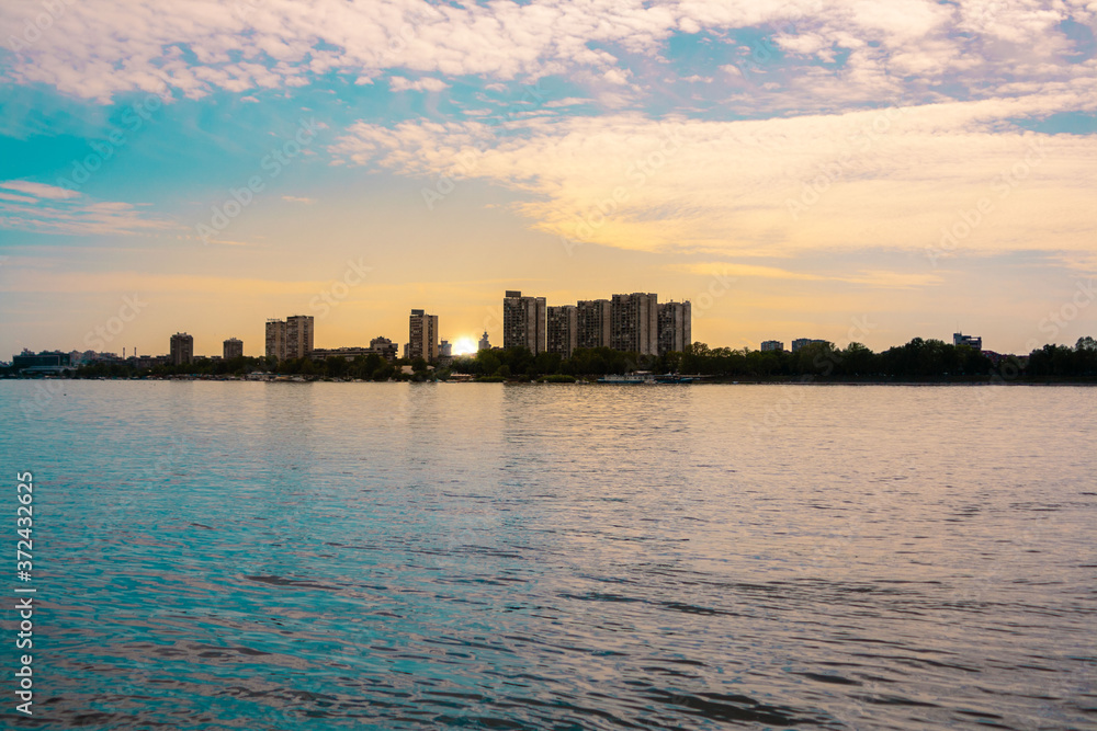 Obraz premium New Belgrade skyline