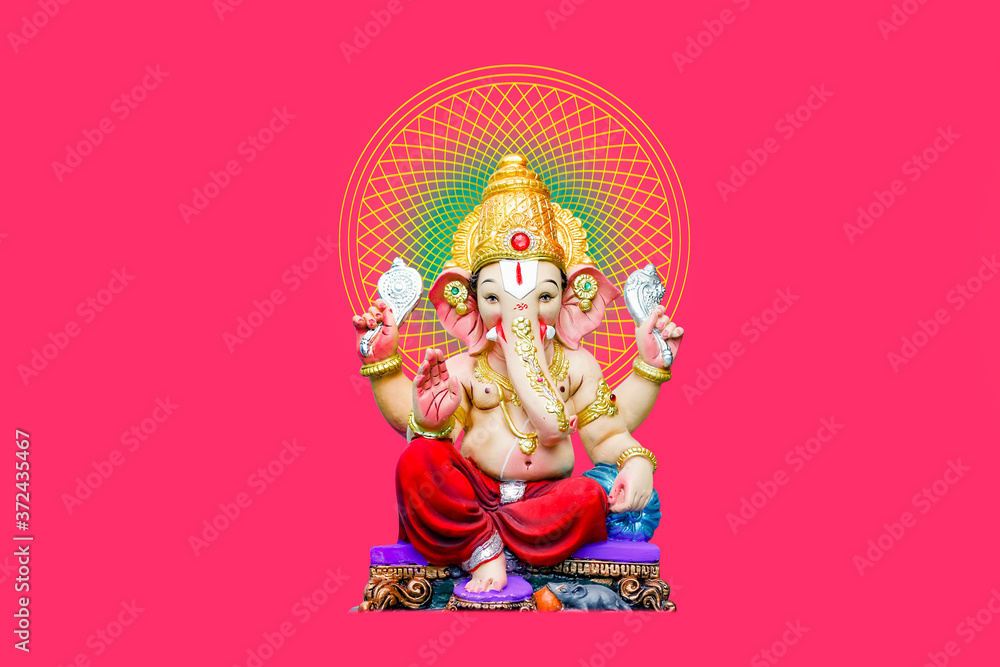 Fototapeta premium Lord Ganesha , Indian Ganesha Festival