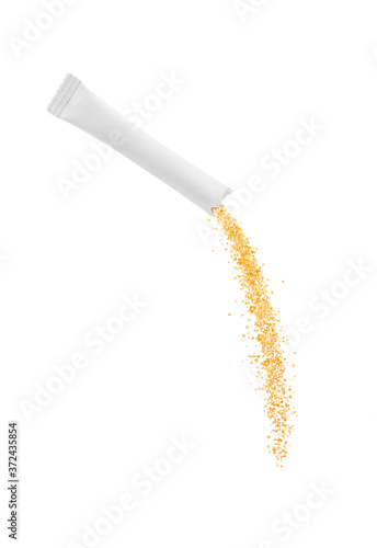 Canvastavla sugar is poured from the package