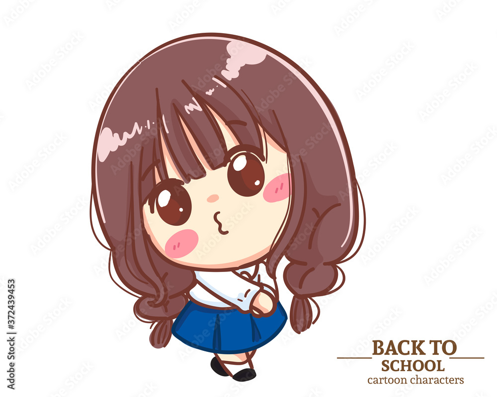 Premium Vector  Back to school illustration.