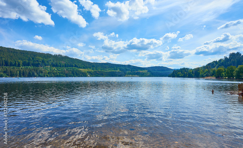 Famous Lake "Titisee" in the Black Forest in Germany