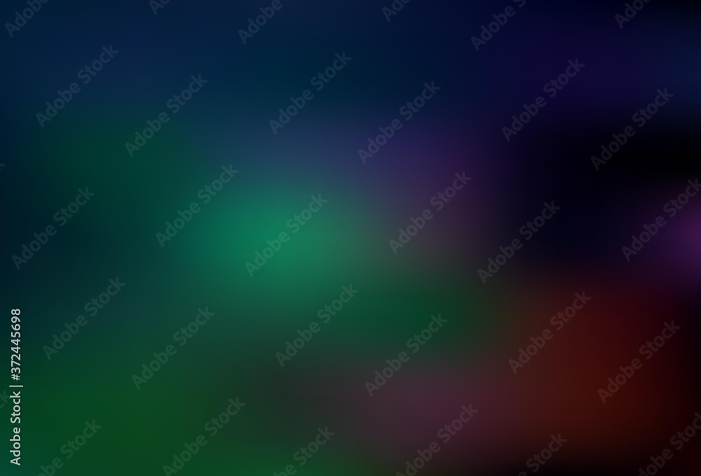 Dark Green vector abstract blurred layout. Dark Green vector abstract blurred layout.