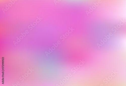 Light Pink vector blurred bright template.