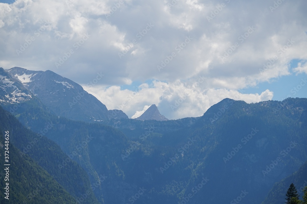 Schönfeldspitze von Berchtesgaden aus gesehen