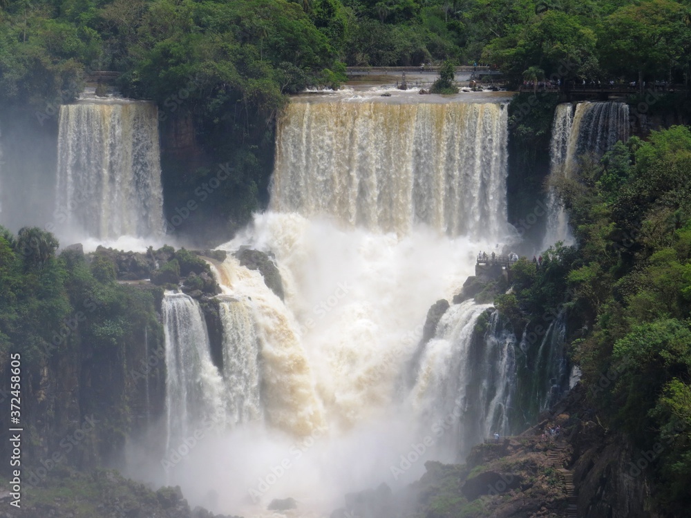 Fototapeta premium Iguazu Wasserfälle