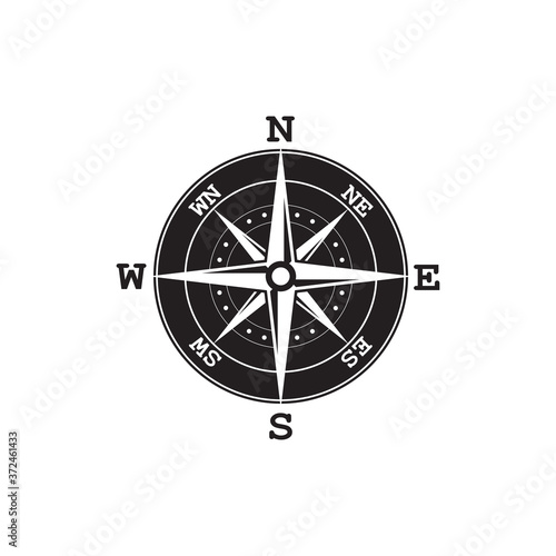Compass Logo Template vector icon illustration
