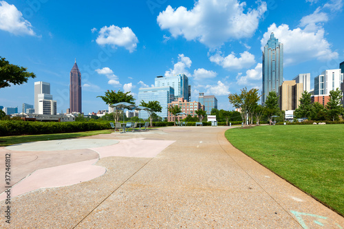 Cityscape of Atlanta, USA