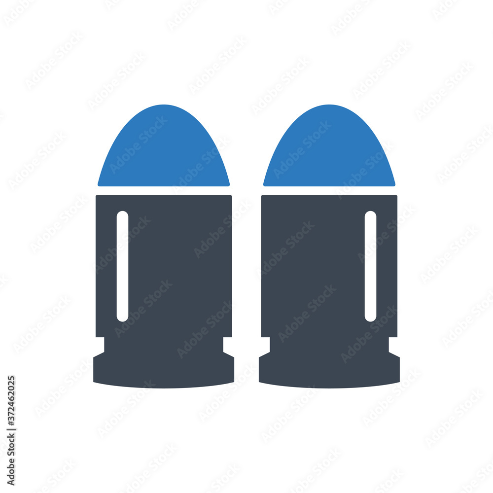 Bullets icon ( vector illustration ) Bullets icon ( vector illustration )