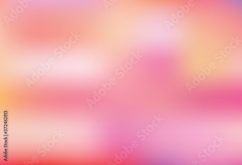 Light Pink vector blurred bright template.