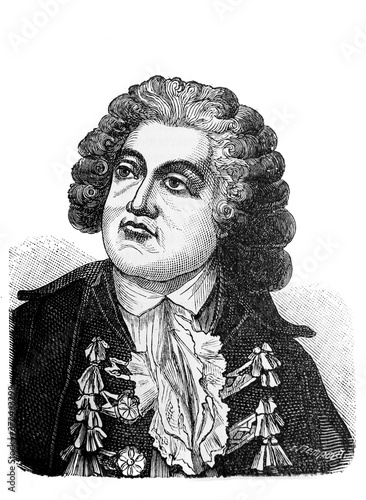 Honoré Gabriel Riqueti, comte de Mirabeau,  was a leader of French Revolution in the old book Encyclopedic dictionary by A. Granat, vol. 5, S. Petersburg, 1896