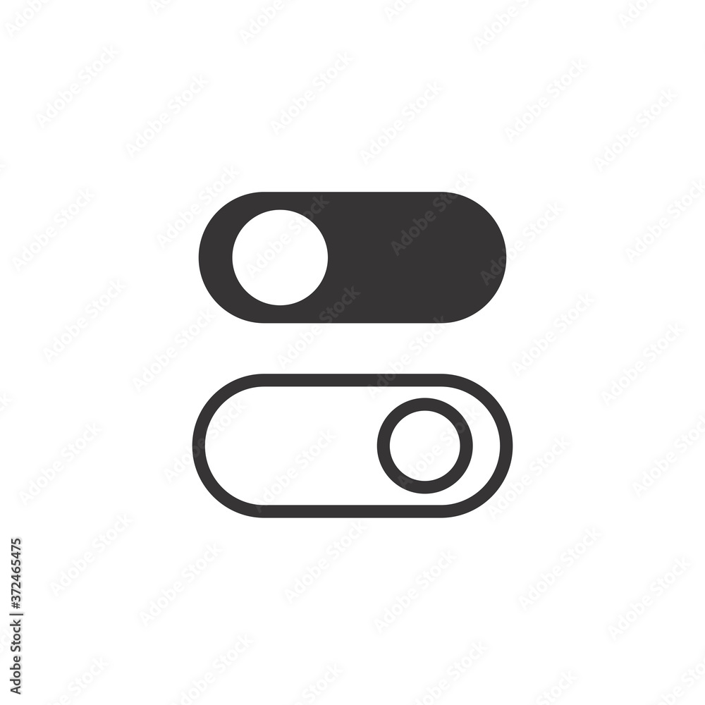 On/Off switch. Vector icon On/Off switch. Vector icon