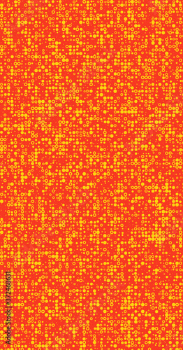 Abstract Color Halftone Dots generative art background illustration