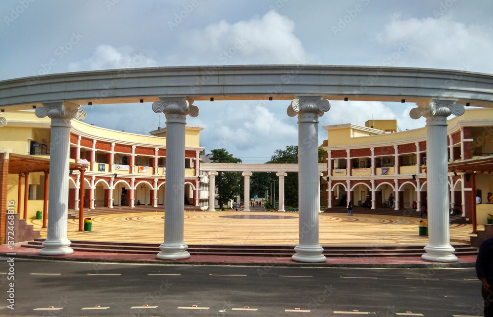 Student plaza at Kamath CIrcle, Manipal institute of technology,MIT ...