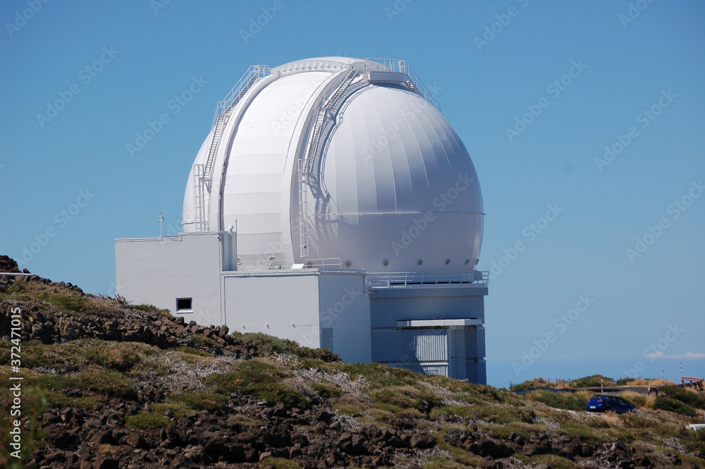 Observatory Dome, Roque de los Muchachos, La Palma Observatory Dome, Roque de los Muchachos, La Palma