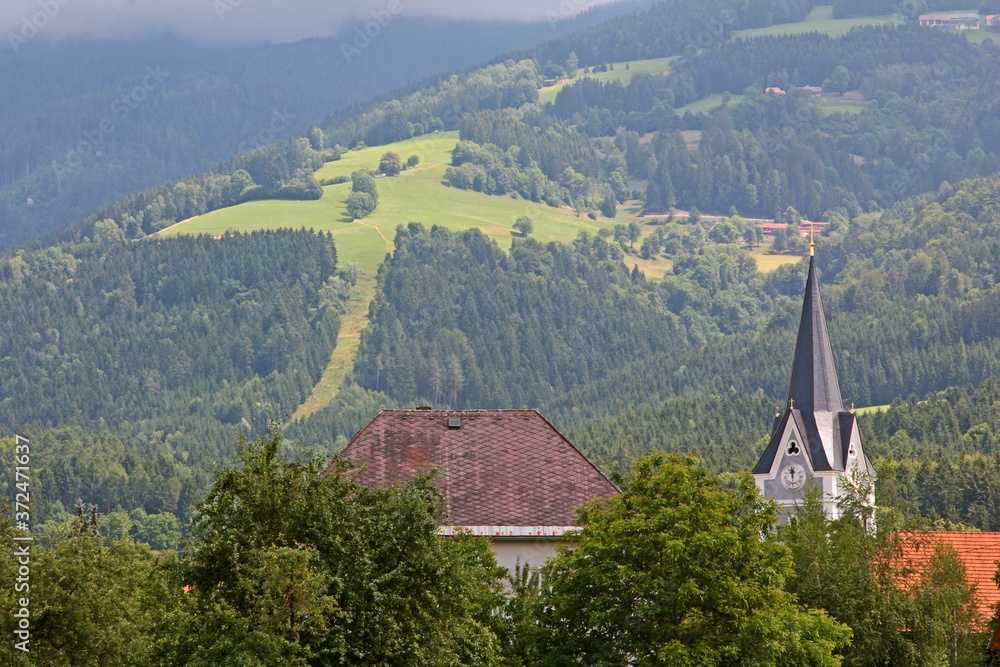 Sankt Georgen im Lavanttal in Kärnten in Österreich