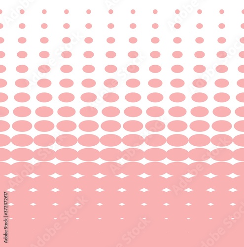 Vector geometric seamless pattern. Abstract texture. Simple geometric shapes, ovals. Creative modern design.