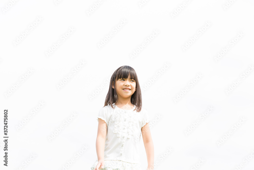 笑顔の女の子