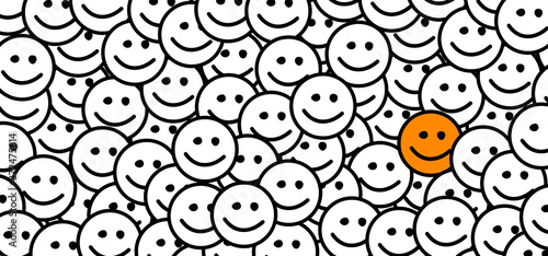 Happy world smile day, smiling is loading Big happiness Fun thoughts emoji face emotion smiley Laughter lip symbol Smiling lips, mouth, tongue Funny teeth Vector laugh cartoon pattern Lol laughing