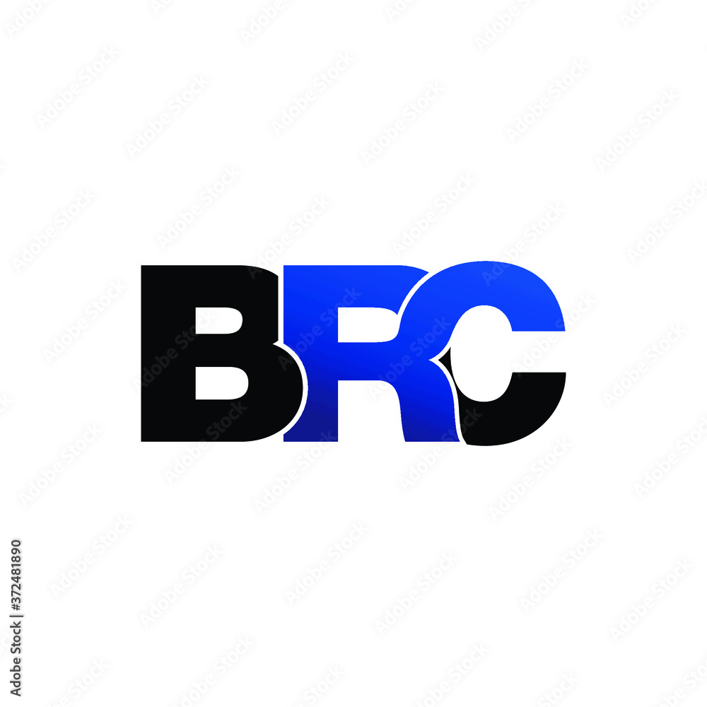 BRC letter monogram logo design vector BRC letter monogram logo design vector