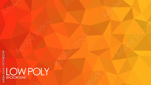 low poly crystal glass rainbow gradient abstract background wallpaper vector graphic design