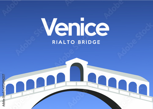 Rialto bridge in Venice,
Italy
