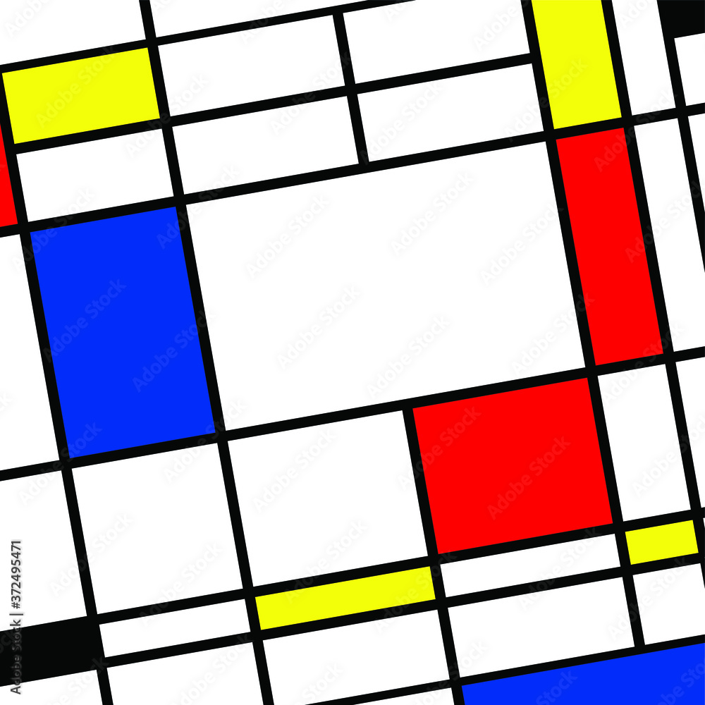custom made wallpaper toronto digitalCheckered Piet Mondrian style emulation. The Netherlands art history and Holland painter. Dutch mosaic or checker line pattern banner or card. Geometric seamless elements Retro pop art pattern