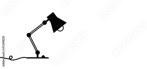 Night table, office desktop lamp. Comic brain electric lamps idea concept. Fun vector light bulb icon or sign ideas. Brilliant lightbulb education or invention pictogram banner. Line pattern.