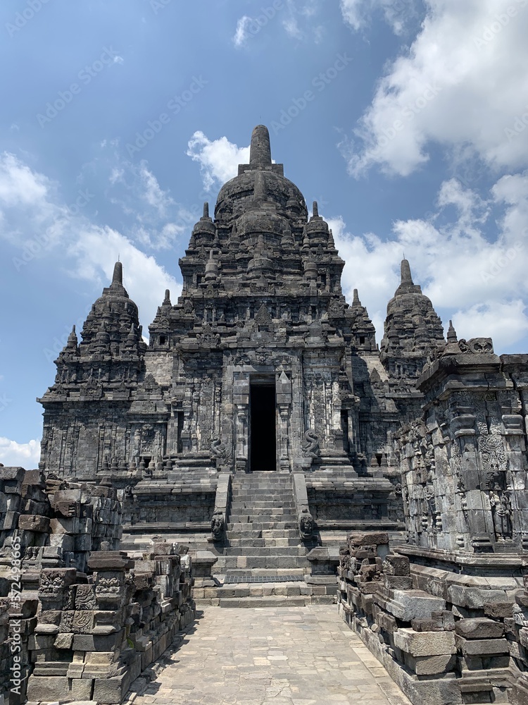 Temple de Prambanan, Indonésie	