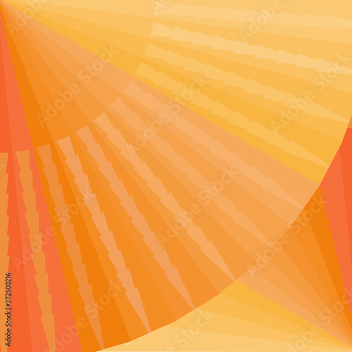 Abstract background texture bright orange colorful with rays sunburst in summer season, vector illustration pattern seamless wallpaper backdrop graphic design 