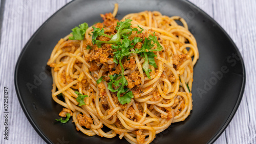 Spaghetti, Pasta Cabonara and Noodles