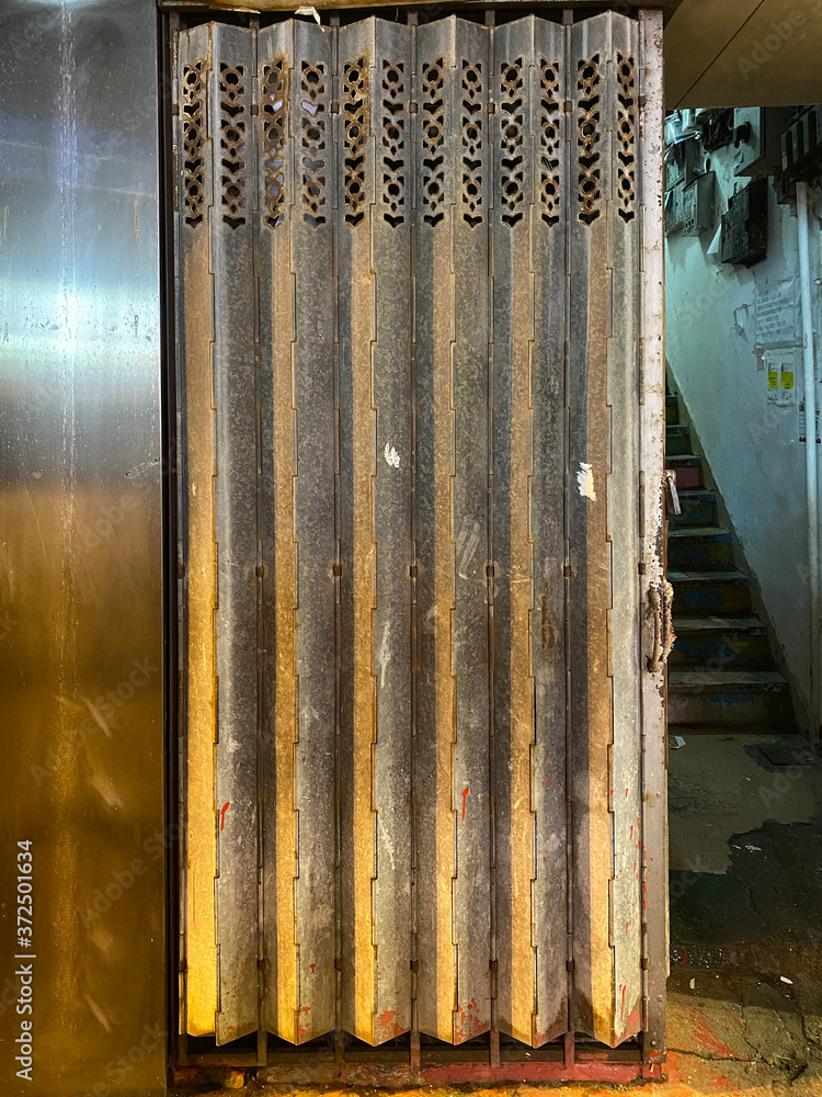 Obraz premium Metal Gate Texture