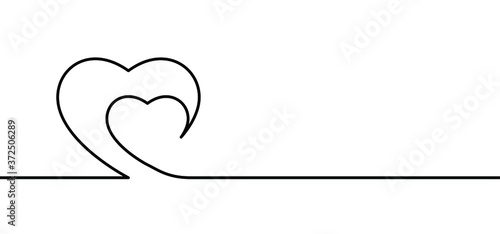Love banner with heart symbol. Love heart month or happy singles day background. Happy valentines day on february 14 ( valentine, valentine’s day ) or romantic, wedding signs. Fun vector romance quote